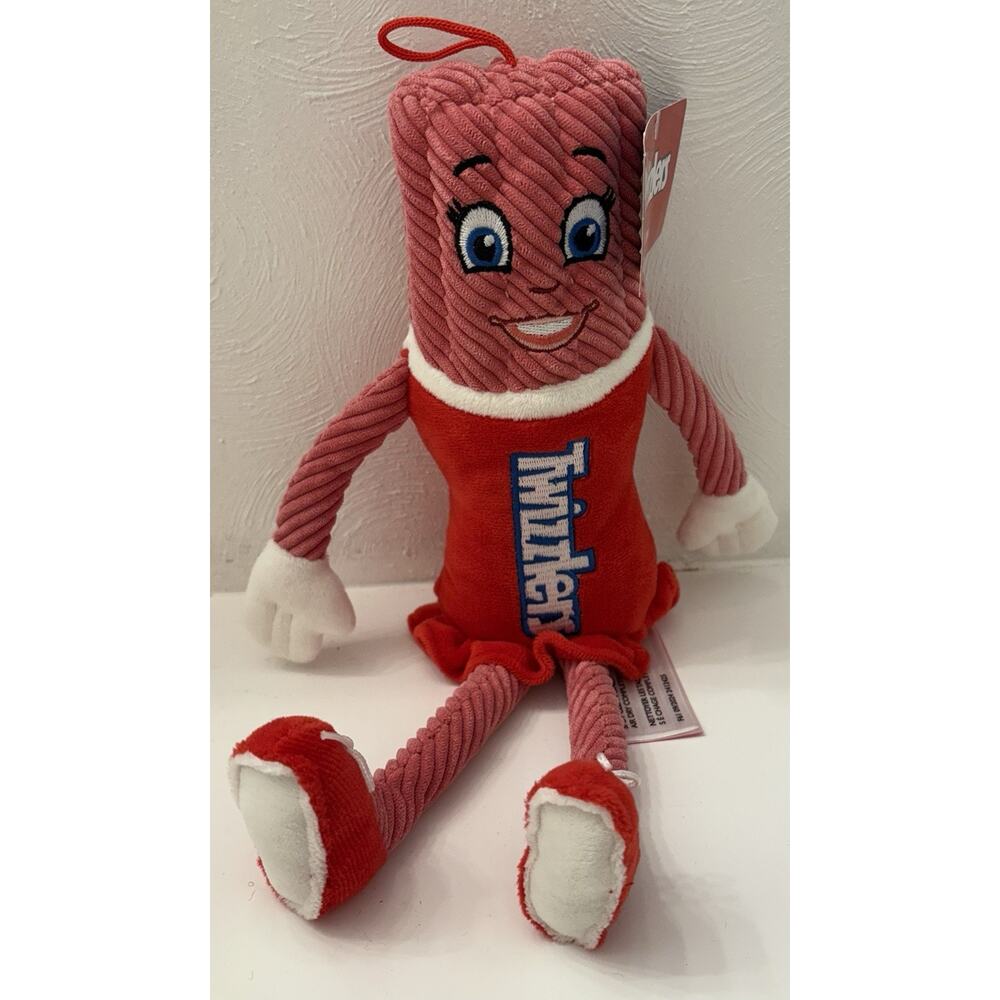 Hershey's Chocolate World Twizzler Licorice Plush 13" NWT